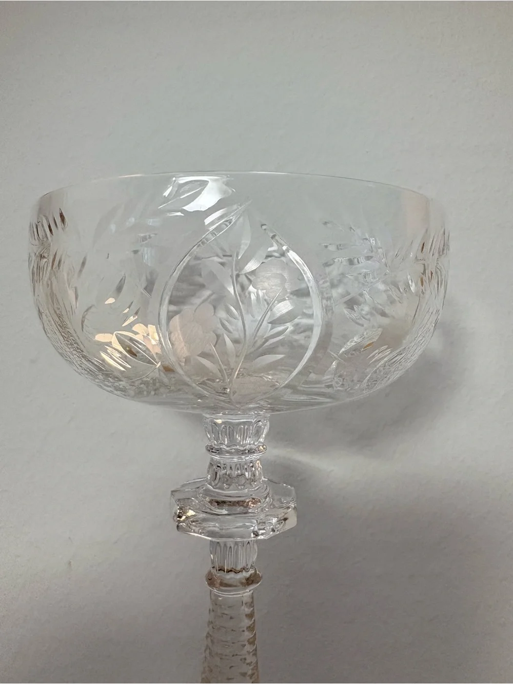 Set of 2 Rock Sharpe Champagne/Tall Sherbet Glasses